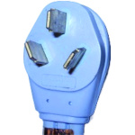 Range Cord - 3 Wire 50 Amp Closed Eyelet - Image 1