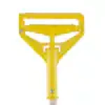 Wooden handle designed for a wet mop